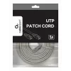 GEMBIRD Patch kábel – Cat 5e – UTP – 15 m – sivý