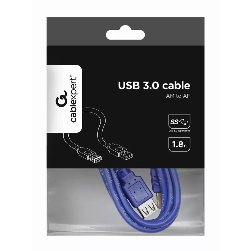 GEMBIRD USB 3.0 predlžovací kábel 2,0 m