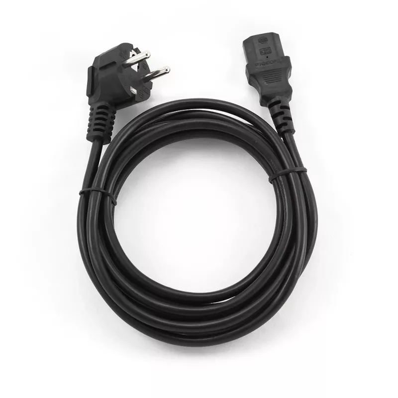 GEMBIRD kábel Power C13 VDE testovaný 3 m (hromadné balenie)