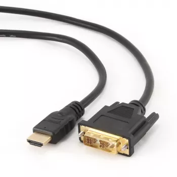 GEMBIRD HDMI na DVI kábel konektor-konektor s pozlátenými konektormi 2,0 m hromadné balenie