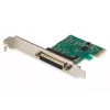 DIGITUS paralelná I/O, 1-portová, PCIe prídavná karta 1x DB25 F