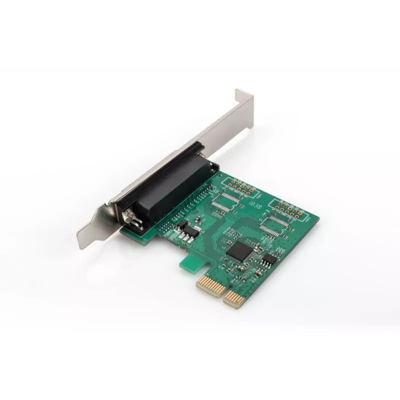 DIGITUS paralelná I/O, 1-portová, PCIe prídavná karta 1x DB25 F