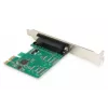 DIGITUS paralelná I/O, 1-portová, PCIe prídavná karta 1x DB25 F