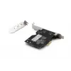 DIGITUS IEEE 1394b rozhranie karta, PCIe 3 porty, 2x9-pinový externý + 1x9-pinový interný