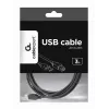 GEMBIRD USB 2.0 A-konektor / B-konektor kábel 3 m (10 ft) – čierny / hromadné balenie (ccp-USB2-ambm-10)