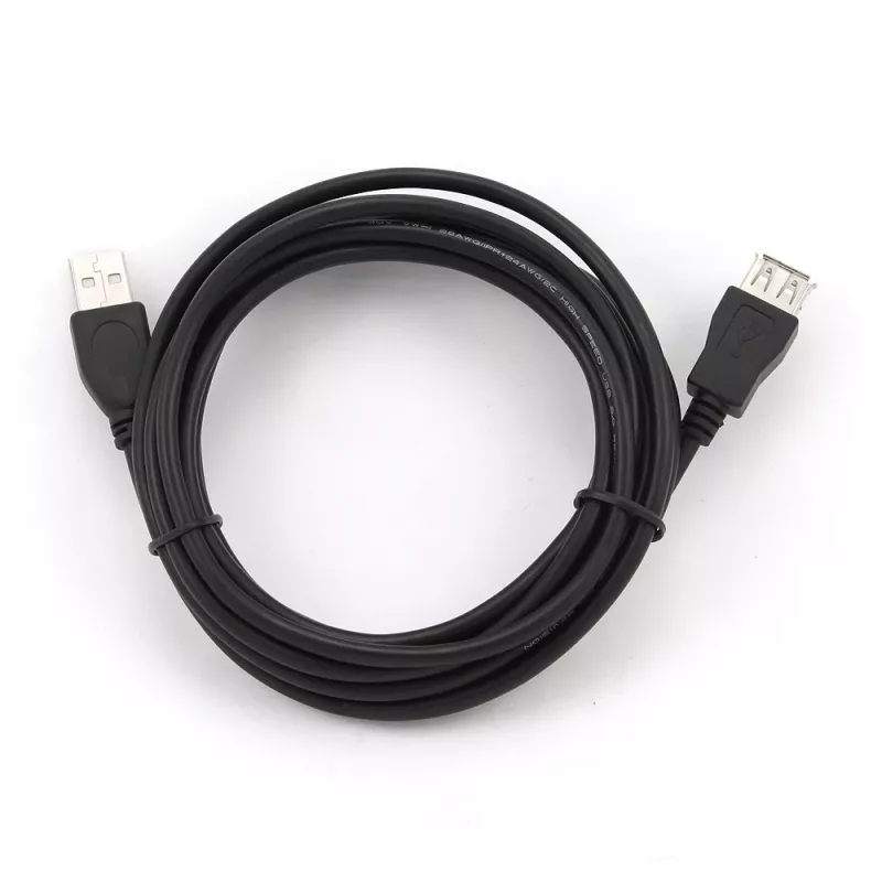 Gembird CCP-USB2-AMAF-10 predlžovací kábel USB 2.0 typu A (AM/AF), 3 m, čierny