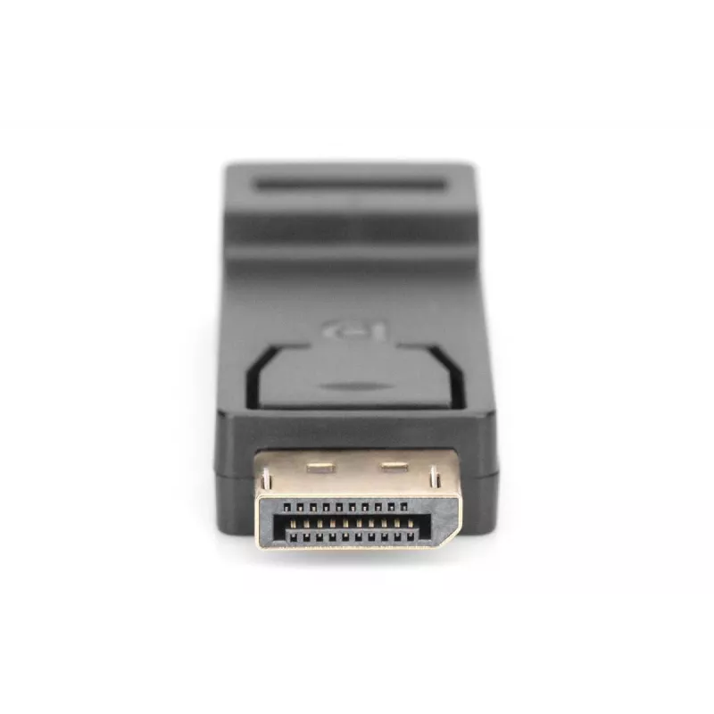 DIGITUS ASSMANN adaptér DisplayPort, DP - HDMI typ A samec/samica, so zaistením, CE čierny