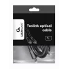 Toslink audiokábel Gembird CC-OPT-1M čierny 1 m