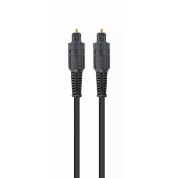 Audiokábel, Gembird Toslink, 2 m, čierny, konektor samec-samec