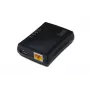 DIGITUS multifunkčný USB sieťový server, 1-portový sieťový USB hub, NAS, tlačový server USB 2.0, RJ45