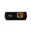 DIGITUS multifunkčný USB sieťový server, 1-portový sieťový USB hub, NAS, tlačový server USB 2.0, RJ45