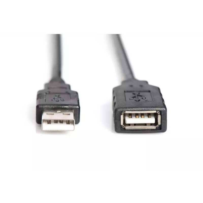 DIGITUS USB 2.0 predlžovací kábel USB A konektor samec / A konektor samica 10m (DA-73100-1)