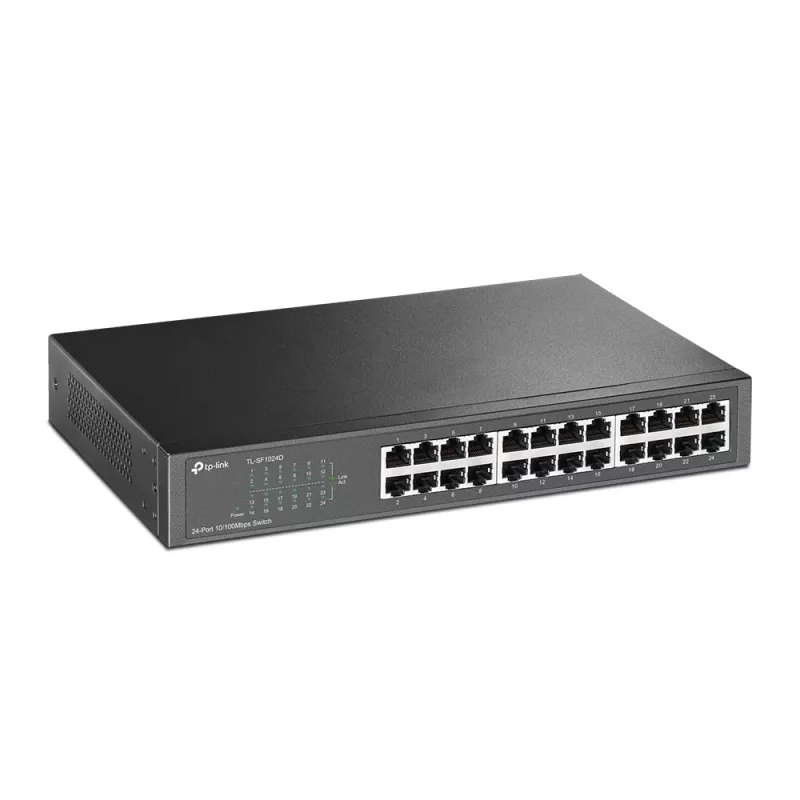 TP-Link TL-SF1024D sieťový switch neřízený Fast Ethernet (10/100) sivý