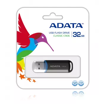 ADATA 32GB C906 USB flash disk USB typ A 2.0 čierny
