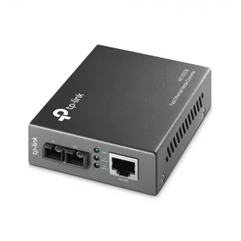 TP-Link 10/100Mbps multimódový mediakonvertor, 1000 Mbit/s, IEEE 802.3, IEEE 802.3u, IEEE 802.3x, Gigabit Ethernet, 1000 Mbit/s, 100BASE-FX, Cat3, Cat4, Cat5, Cat5e