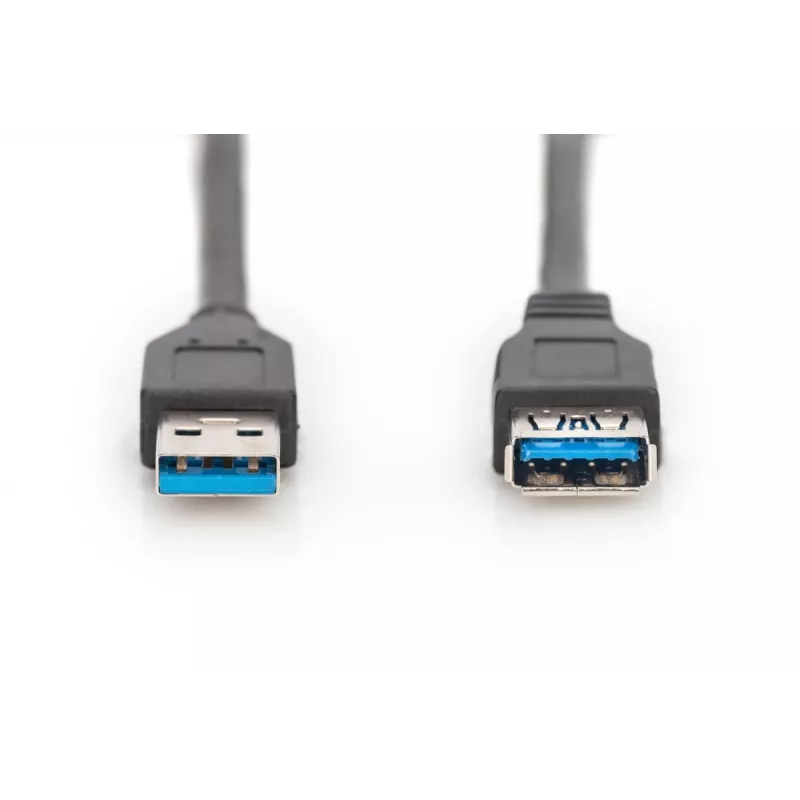DIGITUS kábel USB 3.0 predlžovací kábel Type-A konektor samec/samica 1,8 m (ak-300203-018-s)