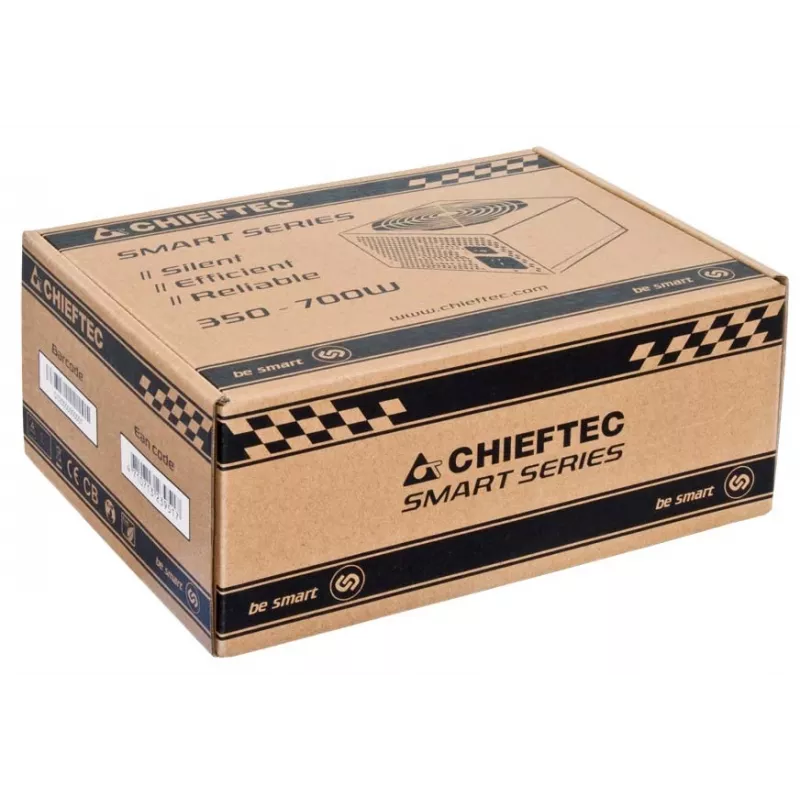 Chieftec Smart GPS-400A8 napájací zdroj 400 W 20+4 pin ATX ATX čierny