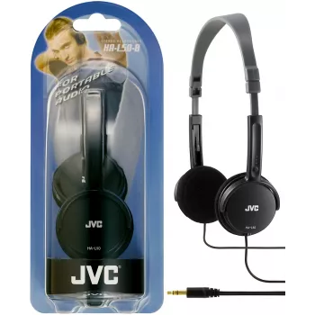 JVC HA-L50-B slúchadlá/headset káblové cez hlavu hudba čierna
