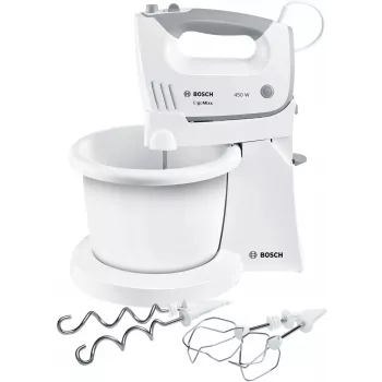 Bosch MFQ36460 ErgoMixx ručný mixér s stojanom a misou 450 W biela