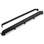 GEMBIRD CAT6 24 portový patch panel so zadným vedením káblov
