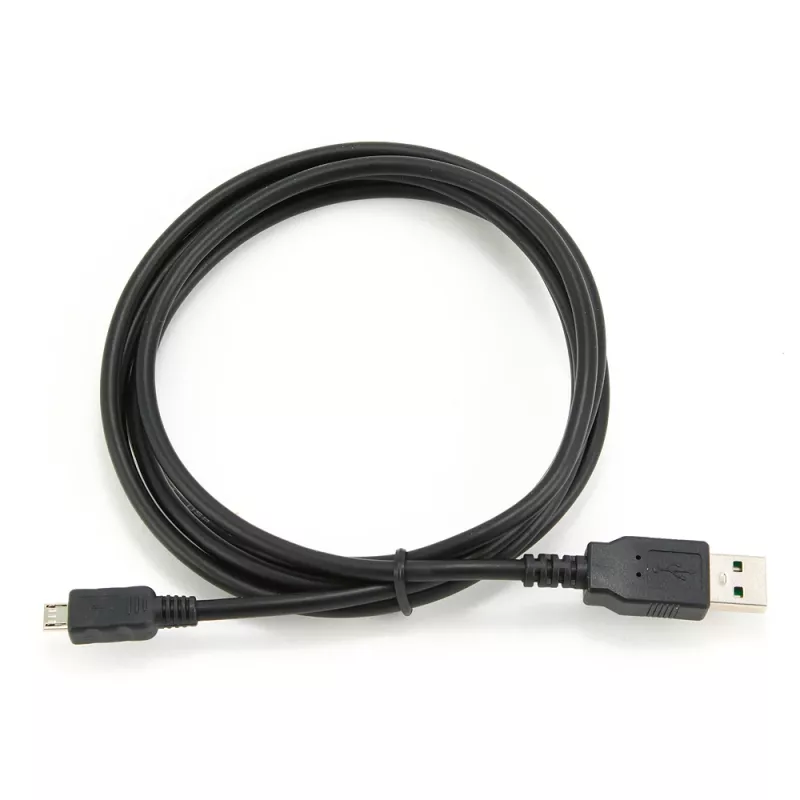 GEMBIRD obojstranný kábel USB 2.0 AM na Micro-USB, 1 m - čierny