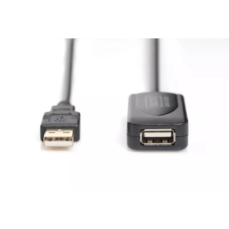 DIGITUS USB 2.0 predlžovací kábel s opakovačom 5 m