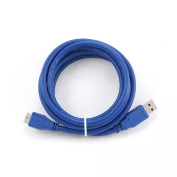 GEMBIRD USB-A 3.0 na Micro USB 3.0 kábel 3.2 Gen - 0,5 m modrý