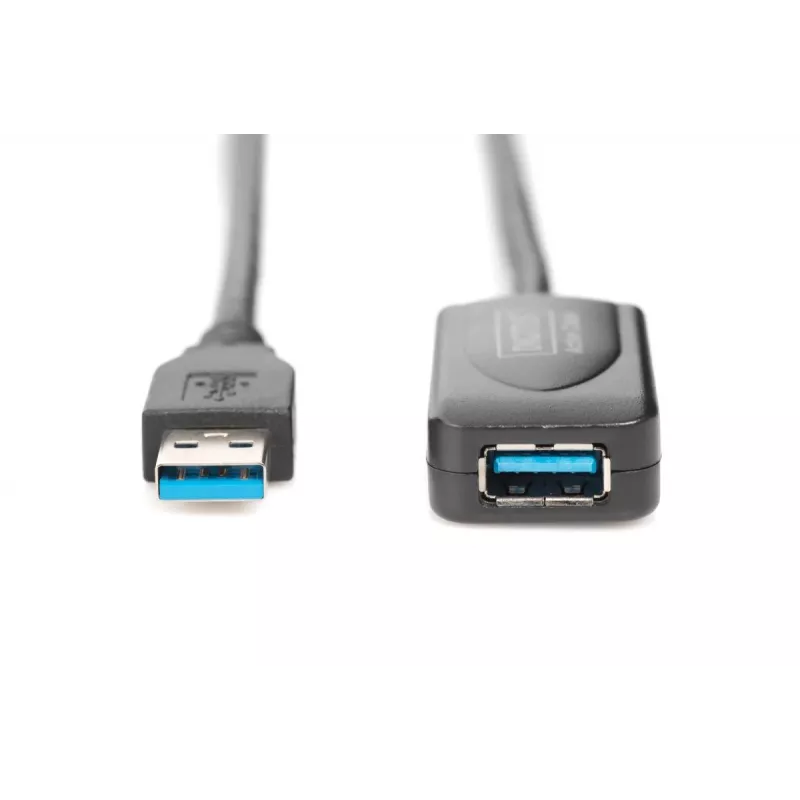 DIGITUS USB 3.0 kábel s opakovačom USB A samec / A samica 5 m (da-73104)