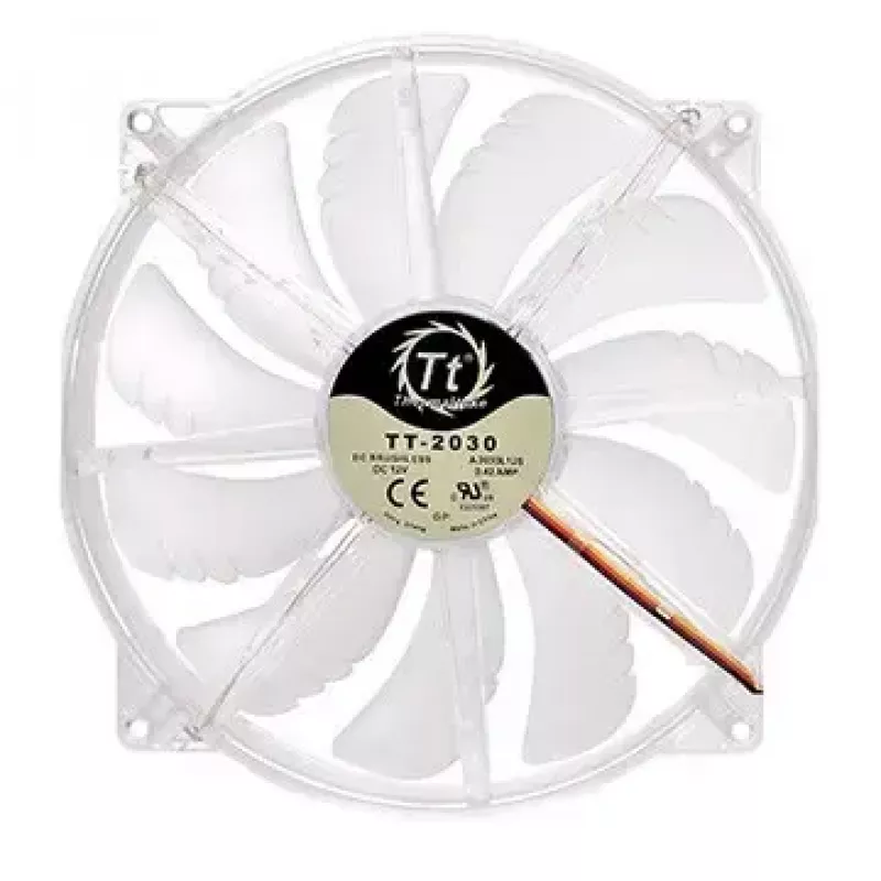 Ventilátor Thermaltake Pure 20 LED 20 cm 800 ot/min Transparent