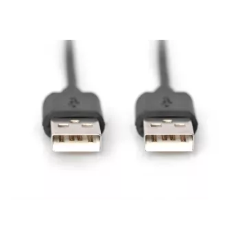 DIGITUS USB prepojovací kábel A 1m USB 2.0 kompatibilný