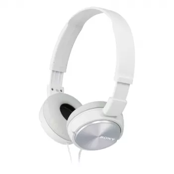 Sony MDR-ZX310AP, Káblové, 10 - 24000 Hz, Hovory/Hudba, 125 g, Headset, Biela