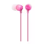 Sony MDR-EX15LP, Káblové, 8 - 22000 Hz, Hudba, 3 g, Slúchadlá, Ružová