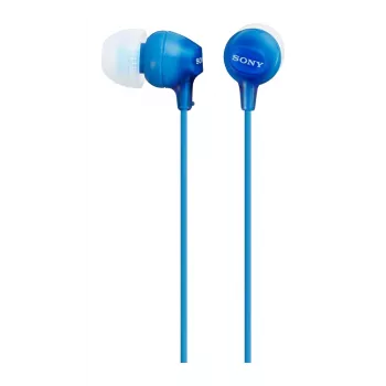 Sony EX15AP In-Ear slúchadlá, Káblové, 8–22000 Hz, Hovory/Hudba, 3 g, Headset, Modrá