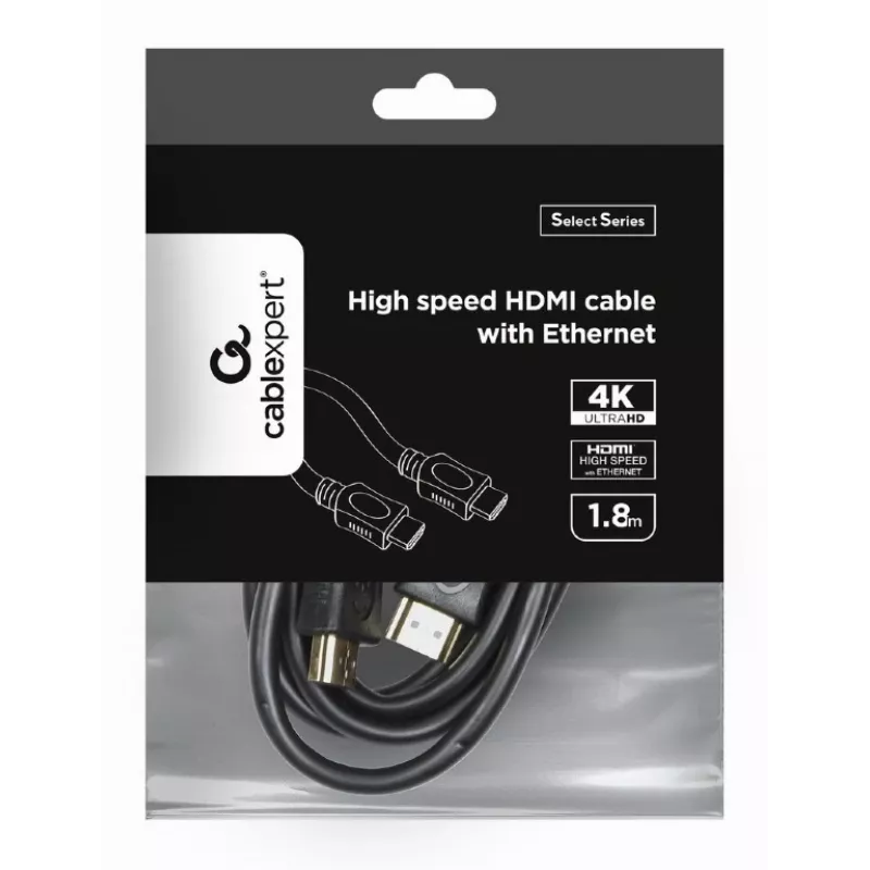 GEMBIRD High-Speed HDMI kábel s Ethernet - Select Series, 2,0 m