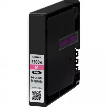 Canon PGI-2500XL High Yield purpurová atramentová kazeta, purpurová, pigmentový atrament, 1 kus, 1295 strán