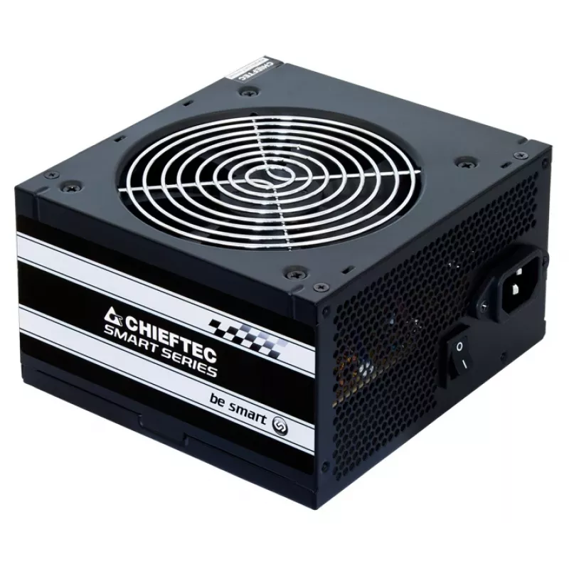 Chieftec Smart GPS-600A8 napájací zdroj 600 W 20+4 Pin ATX ATX čierny