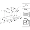 Whirlpool AKT 8130 BA čierna vstavaná keramická varná doska 4 zóny