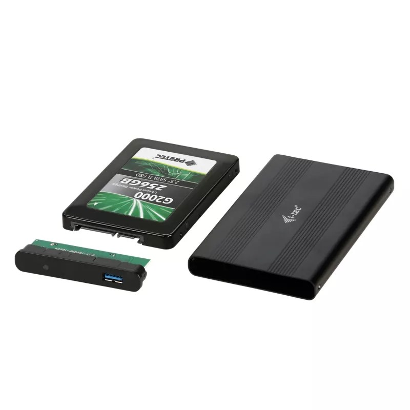 Rám/puzdro pre HDD/SSD i-tec Advance MySafe AluBasic 2,5 palca USB 3.0
