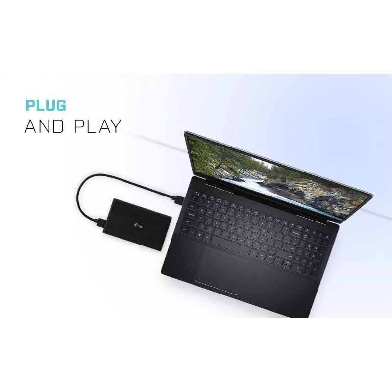 Rám/puzdro pre HDD/SSD i-tec Advance MySafe AluBasic 2,5 palca USB 3.0