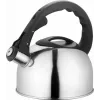 Lamart Lumier LT 7004 píšťalková kanvica na sporák, 2 l, nehrdzavejúca oceľ, vhodná na indukciu a plyn, Inox