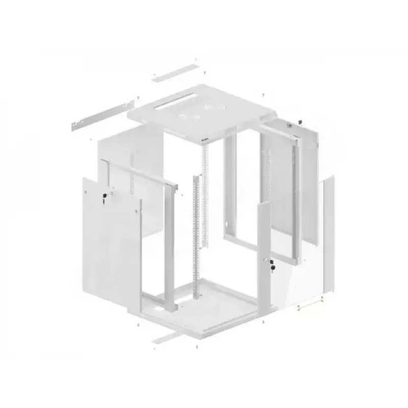 Nástenný rack Lanberg WF01-6615-10S