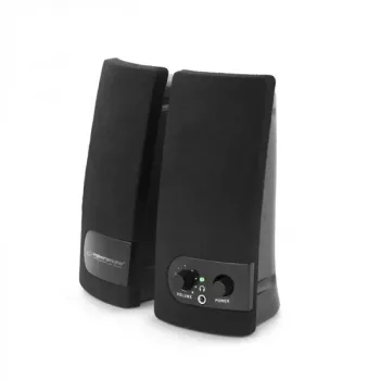 2-pásmový reproduktor ESPERANZA EP119, 2.0 kanály, 6 W RMS, 4 Ω, káblový, 3,5 mm & USB, stolové umiestnenie