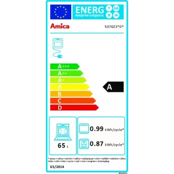 Voľne stojaci sporák Amica 57GE3.43HZpTaDNAQ(W)