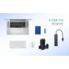 USB hub i-tec Advance USB 3.0 tenký pasívny HUB 4 porty
