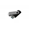 USB kľúč GOODRAM UTS3 128 GB USB Type-A 3.2 Gen 1, čierny, 60 MB/s čítanie, 20 MB/s zápis