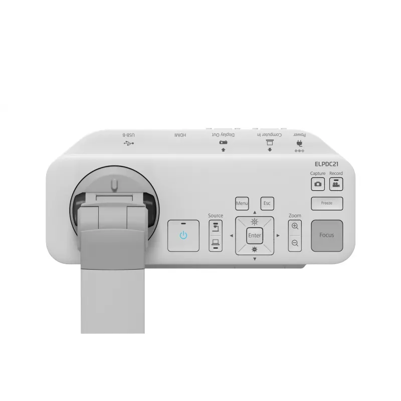 Epson ELPDC21 dokumentová kamera sivá, biela 25,4 / 2,7 mm (1 / 2,7 palca) CMOS USB/HDMI