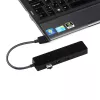 i-tec Advance USB 3.0 tenký HUB 3 port Gigabit Ethernet adaptér čierny