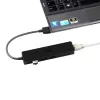 i-tec Advance USB 3.0 tenký HUB 3 port Gigabit Ethernet adaptér čierny