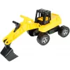 Lena GIGA TRUCKS bager, bager, 3 roky, plast, čierna, žltá