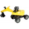 Lena GIGA TRUCKS bager, bager, 3 roky, plast, čierna, žltá